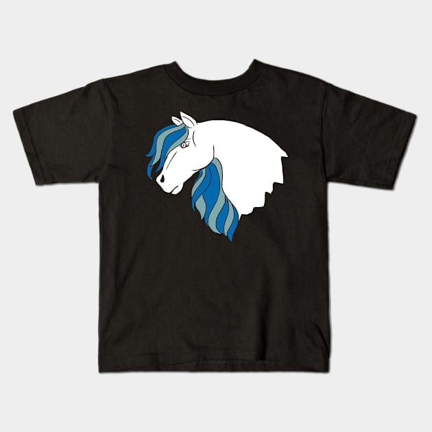 A very nice horse and pony dressage Kids T-Shirt by KK-Royal